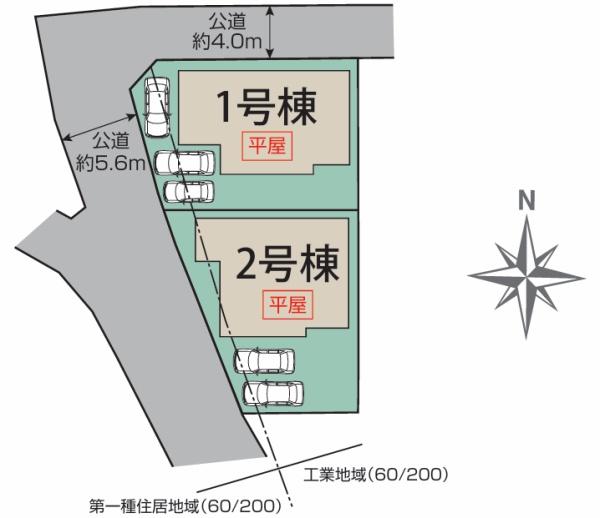 豊川市伊奈町慶応全2棟2号棟　新築戸建て
