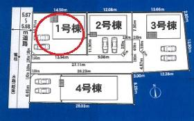 西尾市一色町一色第26全4棟1号棟　新築戸建て