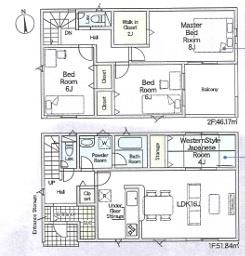 西尾市一色町一色第26全4棟2号棟　新築戸建て