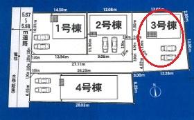 西尾市一色町一色第26全4棟3号棟　新築戸建て