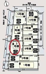 西尾市一色町松木島全9棟3号棟　新築戸建て