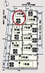 西尾市一色町松木島全9棟5号棟　新築戸建て