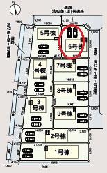 西尾市一色町松木島全9棟6号棟　新築戸建て