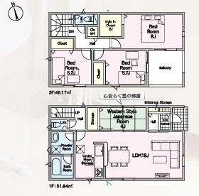 西尾市一色町松木島全9棟8号棟　新築戸建て