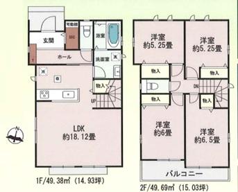 東浦町森岡全2棟A号棟　新築戸建て