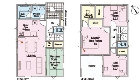 安城市根崎町全4棟1号棟　新築戸建て