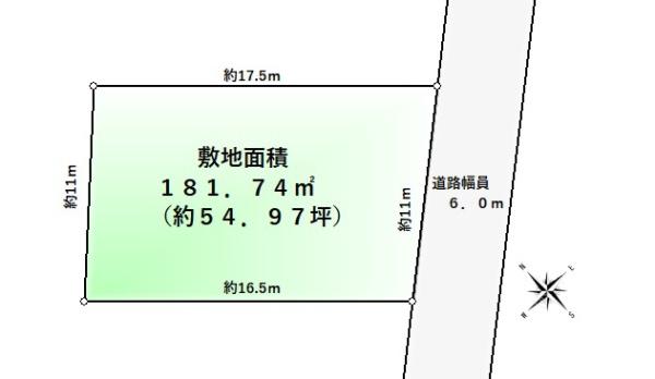 豊田市巴町カキタの売土地