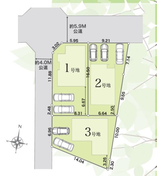 西尾市伊藤4丁目24-1期全3棟3号棟　新築戸建て