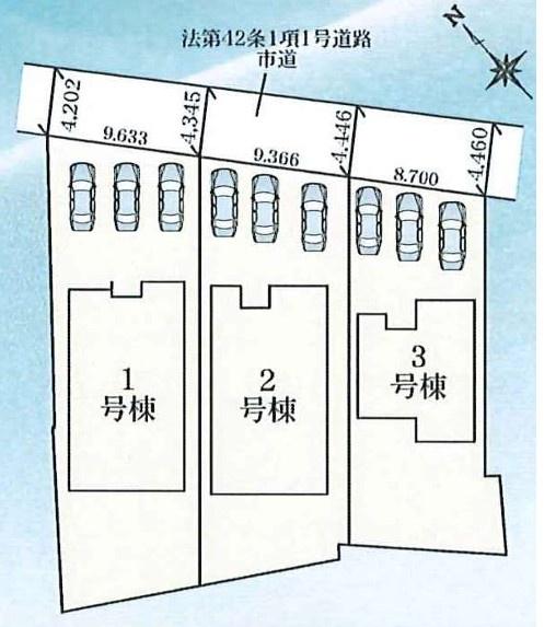西尾市一色町千間24-1期全3棟3号棟　新築戸建て