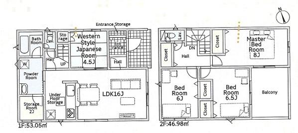 碧南市東浦町全4棟3号棟　新築戸建て