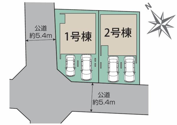 岡崎市羽根町陣場全2棟1号棟　新築戸建て