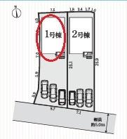 蒲郡市豊岡町　新築戸建て全2棟　1号棟