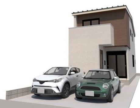 豊田市住吉町　新築戸建て全2棟1号棟