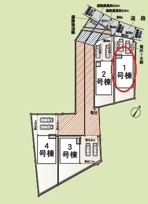 刈谷市小垣江町全4棟1号棟　新築戸建て