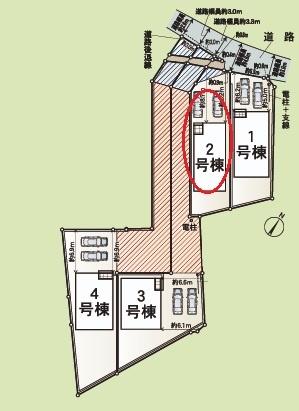 刈谷市小垣江町全4棟2号棟　新築戸建て