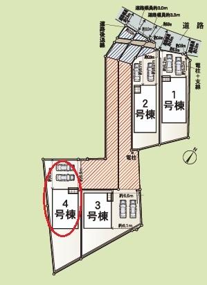 刈谷市小垣江町全4棟4号棟　新築戸建て