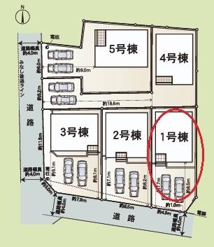 東浦町生路全5棟2号棟　新築戸建て