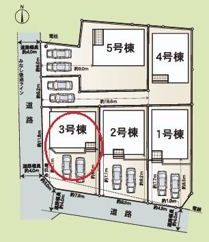 東浦町生路全5棟3号棟　新築戸建て