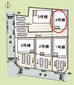 東浦町生路全5棟4号棟　新築戸建て