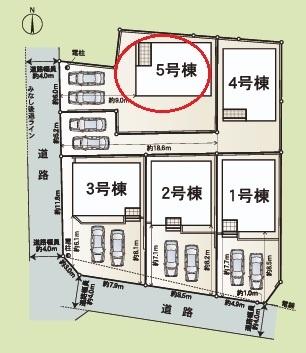 東浦町生路全5棟5号棟　新築戸建て