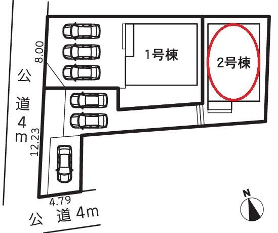 岡崎市能見町　全2棟2号棟　新築戸建て