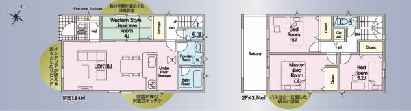 碧南市入船町全4棟3号棟　新築戸建て