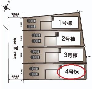 碧南市入船町全4棟4号棟　新築戸建て