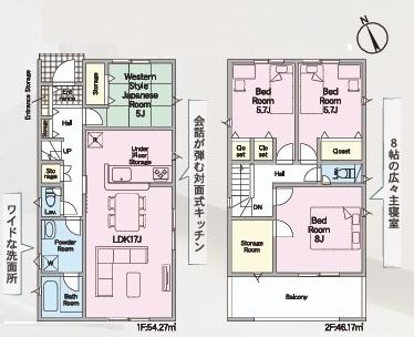 西尾市一色町味浜全15棟14号棟　新築戸建て