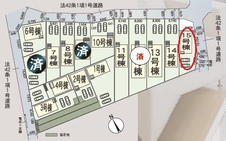 西尾市一色町味浜全15棟15号棟　新築戸建て