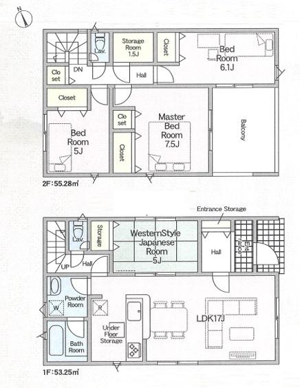 蒲郡市豊岡町第8　全3棟2号棟　新築戸建て