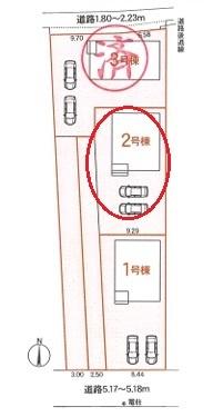 蒲郡市大塚町第12　全3棟2号棟　新築戸建て