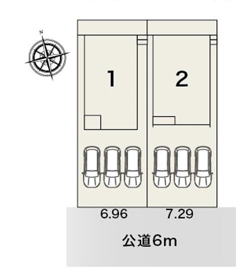 豊田市広川台小学校前全2棟1号棟 新築戸建て(区画図)