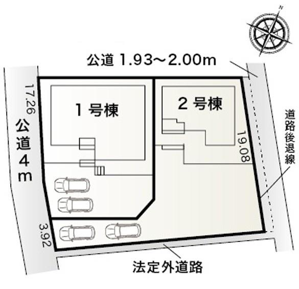 西尾第70一色町全2棟2号棟　新築戸建て