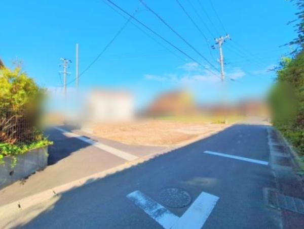 西尾第71一色町 新築戸建て(前面道路含む現地写真)