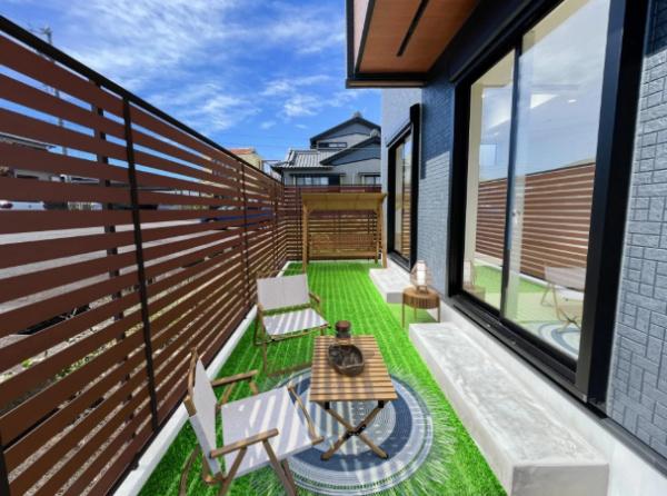 豊田市三軒町2丁目 新築戸建て(バルコニー)