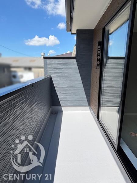 知立市牛田1丁目全3棟1号棟 新築戸建て(バルコニー)