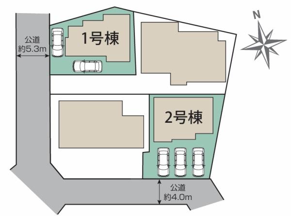 東海市富木島町前田面全2棟2号棟　新築戸建て
