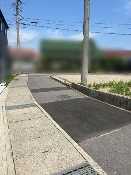 高浜市呉竹町全3棟3号棟 新築戸建て(前面道路含む現地写真)