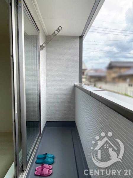 岡崎市青木町全2棟2号棟 新築戸建て(バルコニー)
