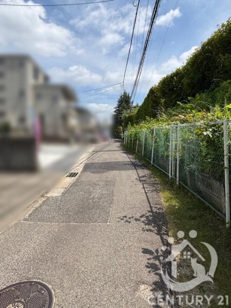 豊田市秋葉町 新築戸建て全2棟 2号棟(前面道路含む現地写真)