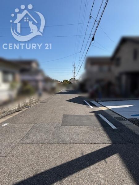 豊田市明和町第2 新築戸建て全1棟 1号棟(前面道路含む現地写真)