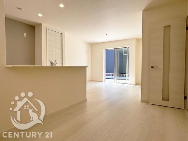 知立市牛田1丁目全3棟2号棟 新築戸建て(リビング)