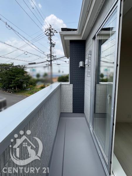 豊田市小坂町全2棟1号棟 新築戸建て(バルコニー)