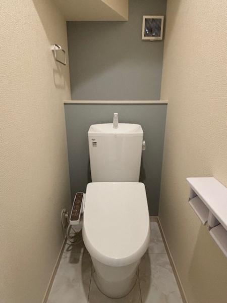 豊田市小坂町全2棟1号棟 新築戸建て(トイレ)