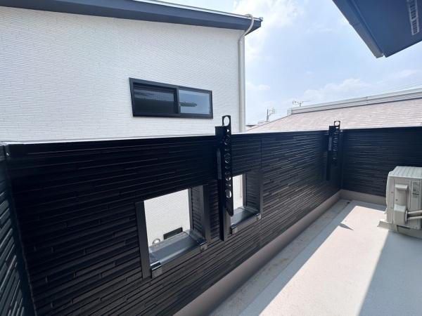 岡崎市百々町字西平の中古一戸建て(バルコニー)