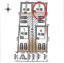 碧南市松江町全4棟3号棟　新築戸建て