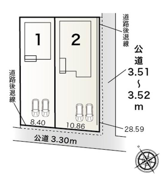 西尾市一色町未荒子全2棟1号棟　新築戸建て