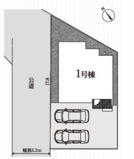 豊田市寺部町　新築戸建て全1棟　1号棟