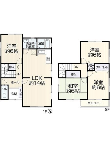 岡崎市中園町字忠田の中古一戸建て