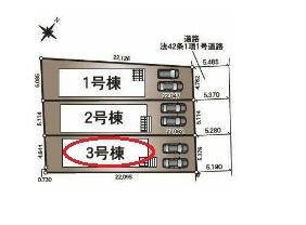 知立市新林町全3棟3号棟　新築戸建て